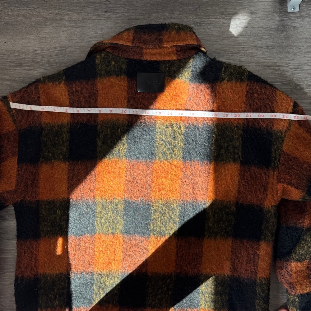 Anine Bing Samone Wool-Blend Trucker Jacket - Picture 15 of 15